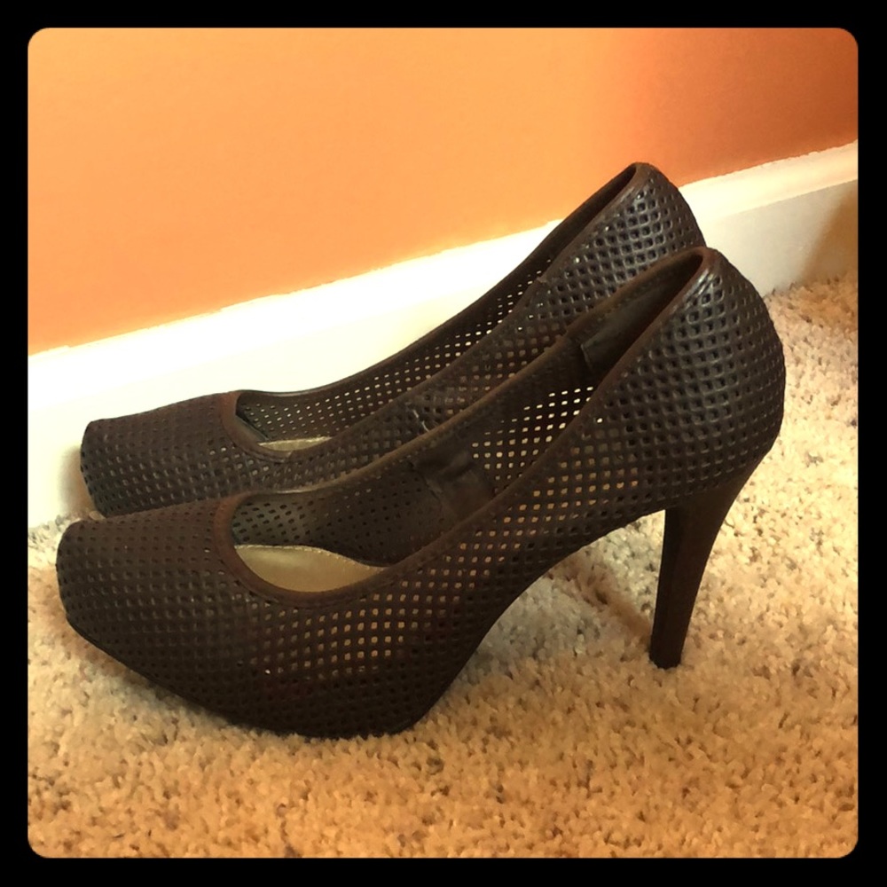 Brown heels